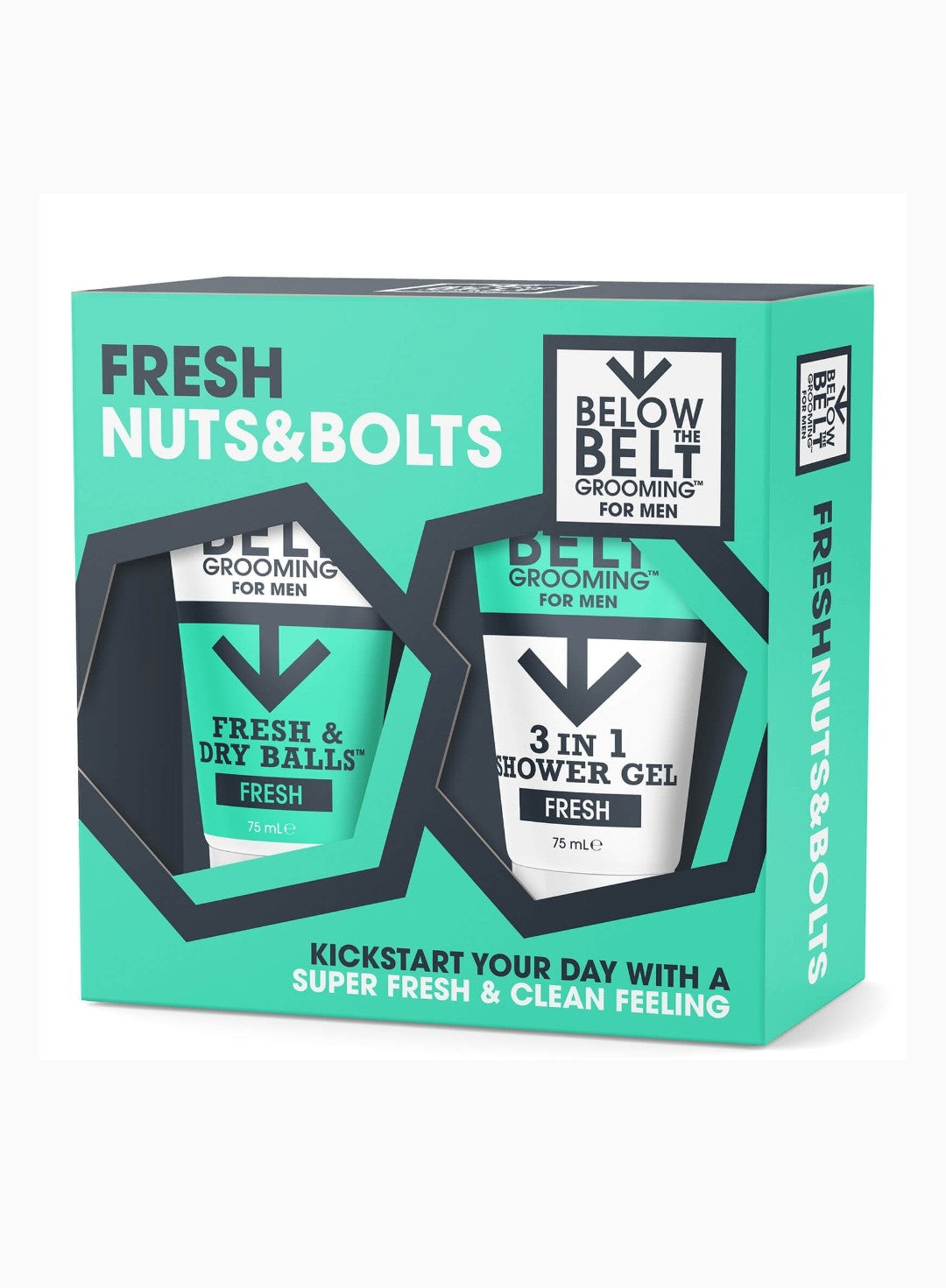 Below the Belt Fresh Nuts & Bolts Gift Set for Men